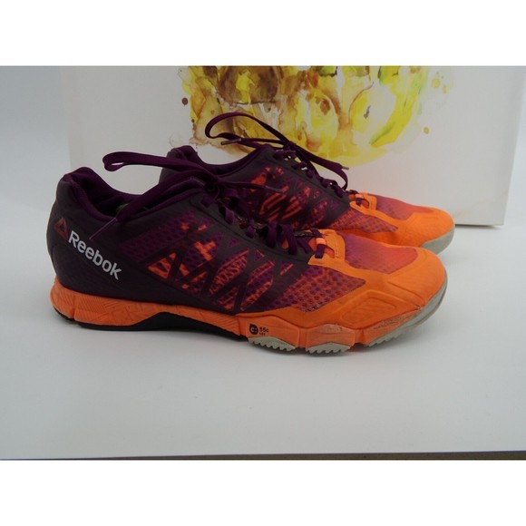 Reebok Shoes - Reebok CrossFit Speed TR Women's Athletic Shoes Sz 9 V68473 Purple Orange